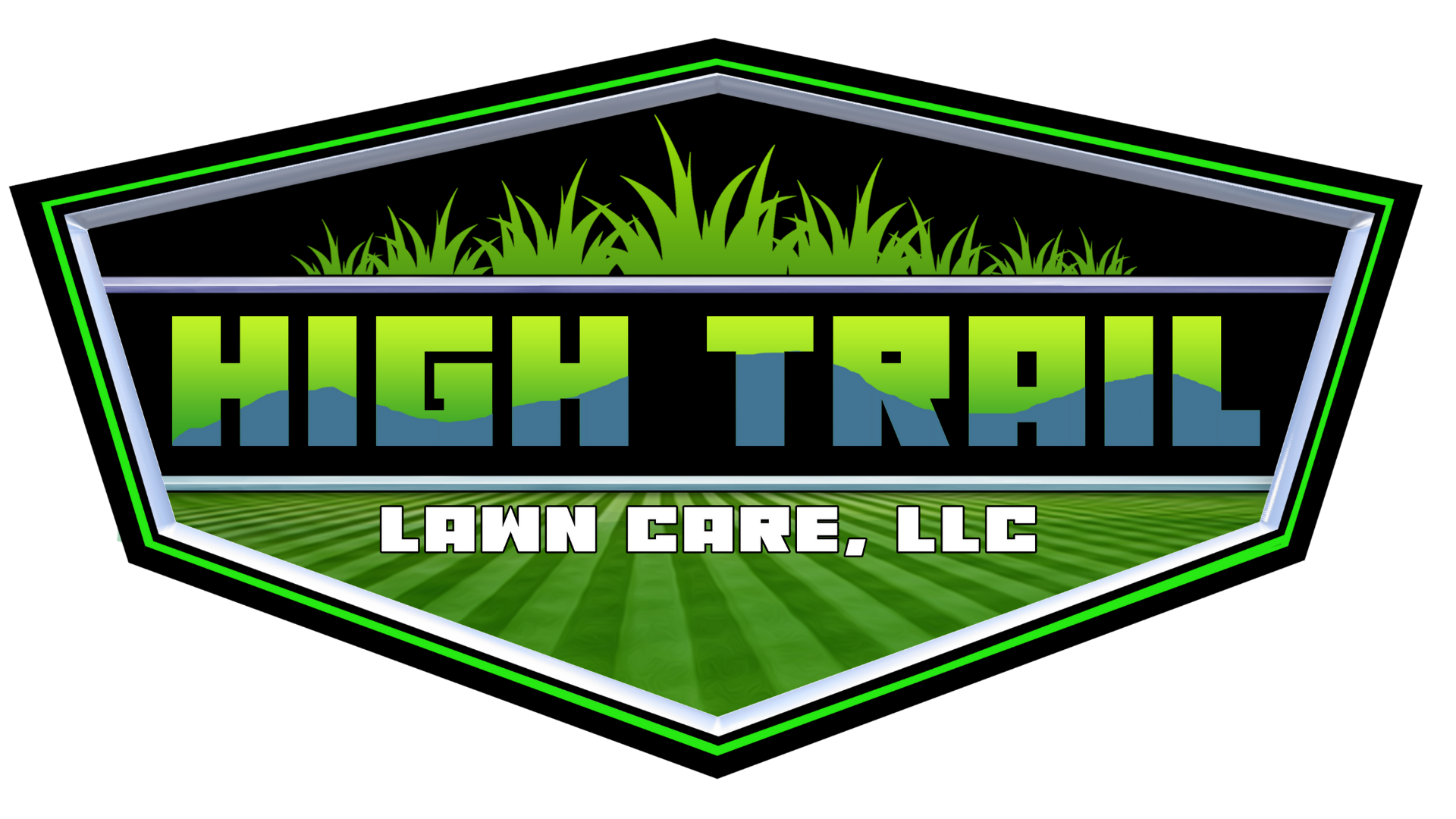 High Trail Lawn Care Logo